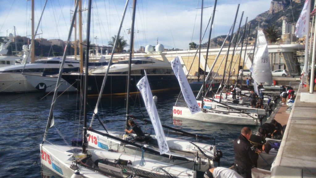 Яхты на соревнованиях Monaco Melges 20 Winter Series