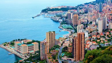 Посещаемость Монако туристами в 2015