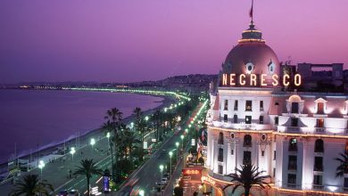 Negresco Hotel at Night