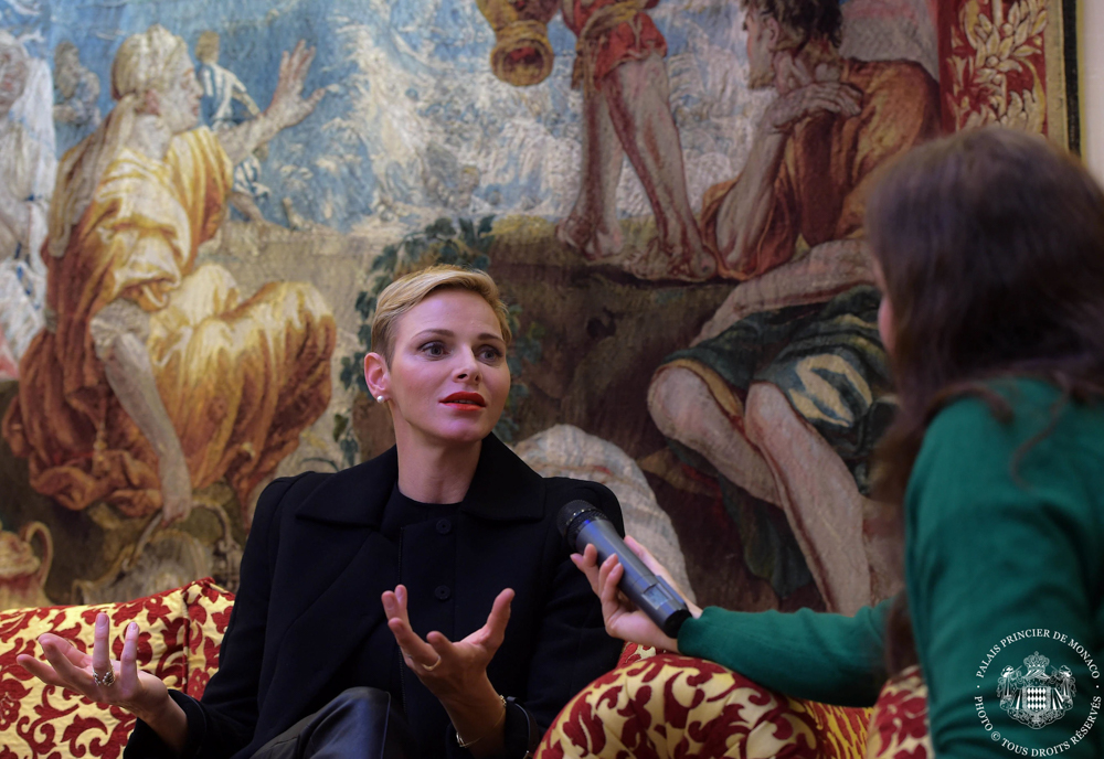 Принцесса Шарлен дала интервью радио Ватикан