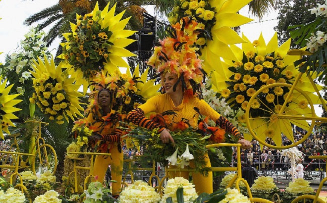 Карнавал в Ницце - парад цветов