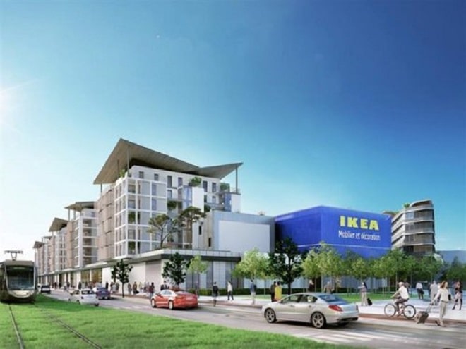 Строительство IKEA в Ницце