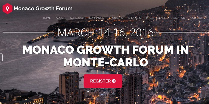 Афиша Monaco Growth Forum