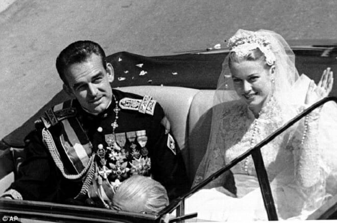 Свадьба Принцессы Грейс Келли и князя Ренье III