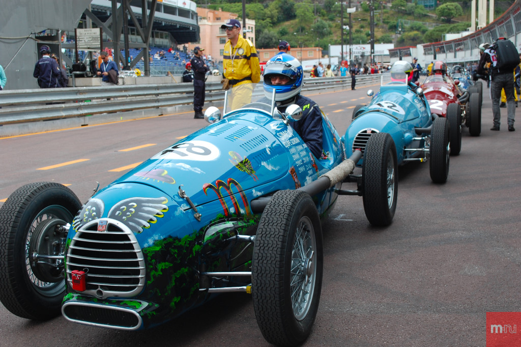 Парад раритетных автомобилей на Гран-при Монако