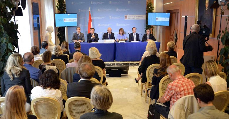 Пресс-конференция Правительства Монако