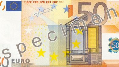 Банкнота в 50 евро