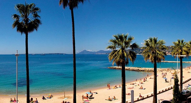 Пляж Juan-les-Pins, Антиб