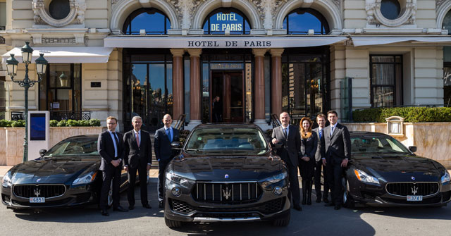 Акция Maserati в Hotel de Paris
