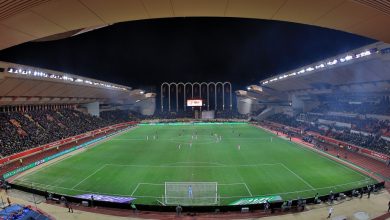 Вид на стадион Луи II
