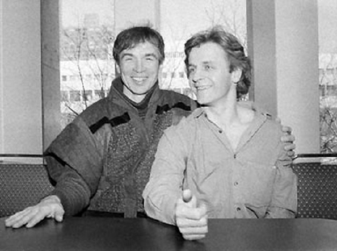 Михаил Барышников и Рудольф Нуреев