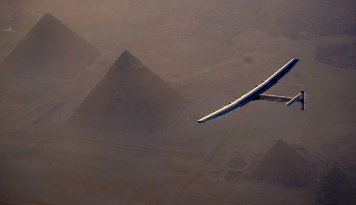 Solar Impulse в Каире