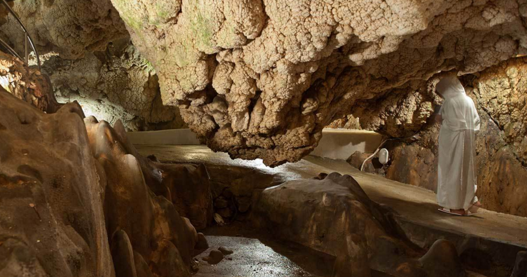 в пещере Grotta Giusti