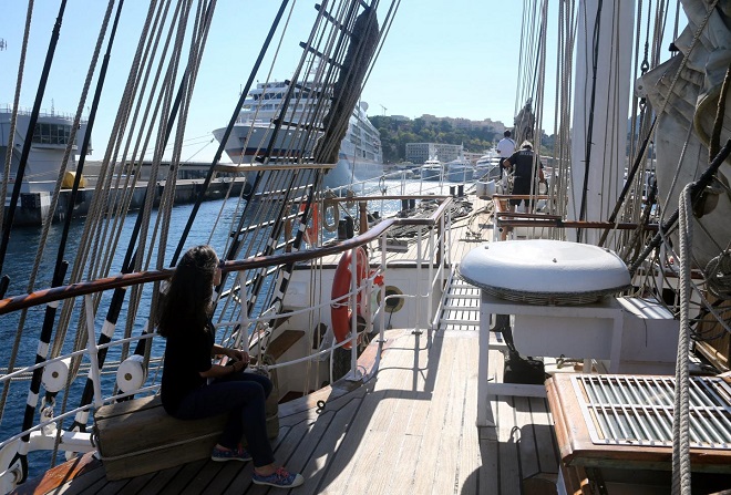 Старейшее судно Европы «Le Belem»