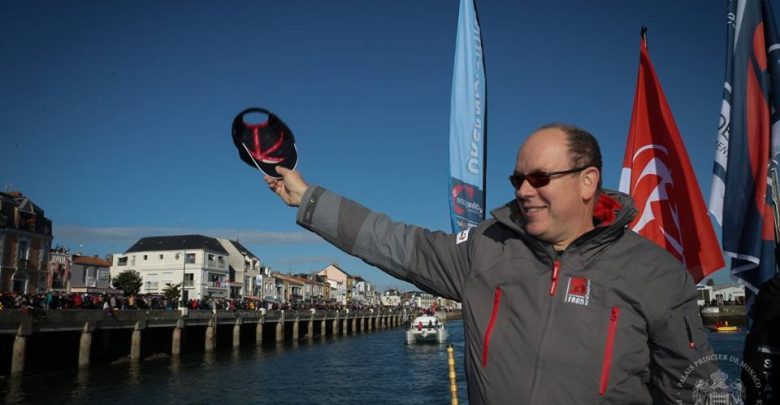 Князь Альбер II дал старт 8-й регате Vendée Globe