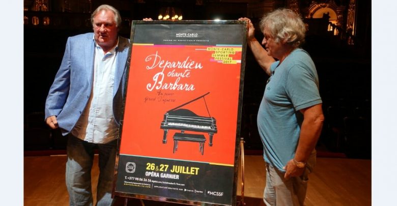Жерар Депардье даст концерт в Монако