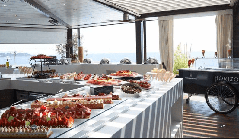10 звездных ресторанов Монако: Horizon Deck