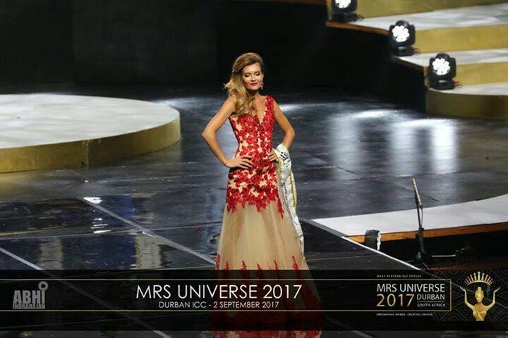 Анастасия Горшкова - финалистка конкурса "Миссис Вселенная-2017"