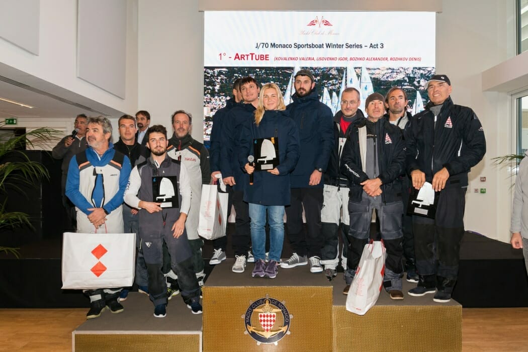 Победители третьего этапа регаты Monaco Sportsboat Winter Series