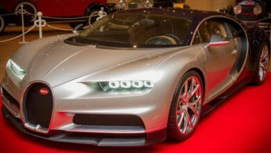 В Монако проходит выставка автомобилей Bugatti