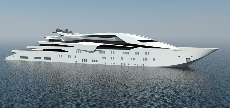 127-метровая яхта YXXI Yacht Design и другие новости