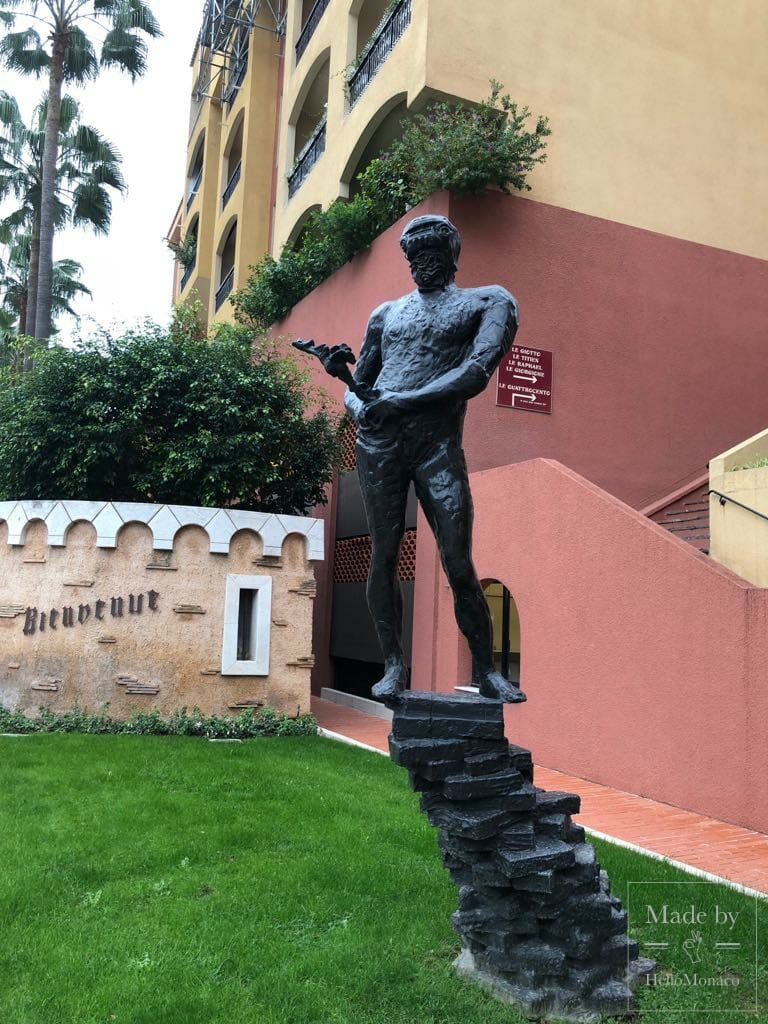 Скульптуры Монако: продолжая прогулку по Фонвьей