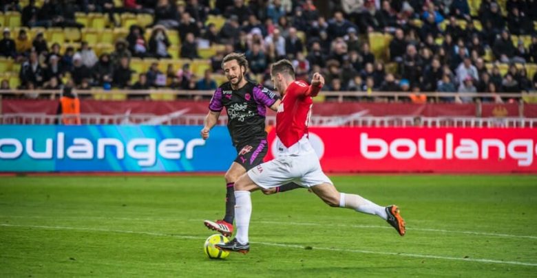 "Монако" одержал победу в матче с "Бордо"