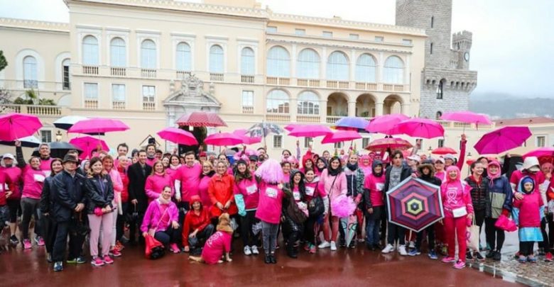 В Монако прошел ежегодный марш Pink Ribbon Walk