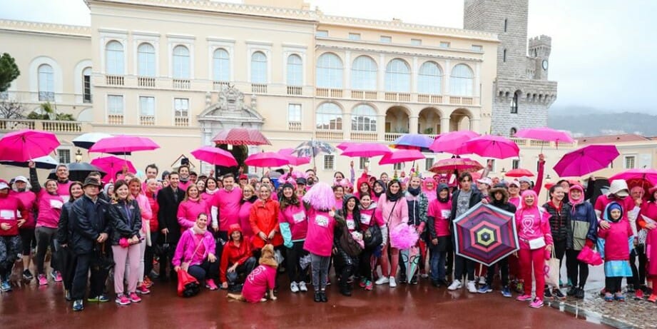 В Монако прошел ежегодный марш Pink Ribbon Walk