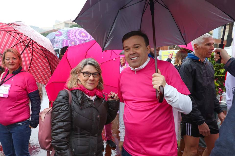 В Монако прошел ежегодный марш Pink Ribbon Walk