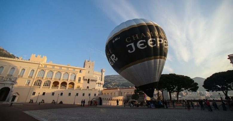 Запуск первого экологического воздушного шара в Монако