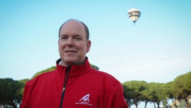 Дела княжеские: Альбер на запуске экологического воздушного шара "Jeeper" в Монако