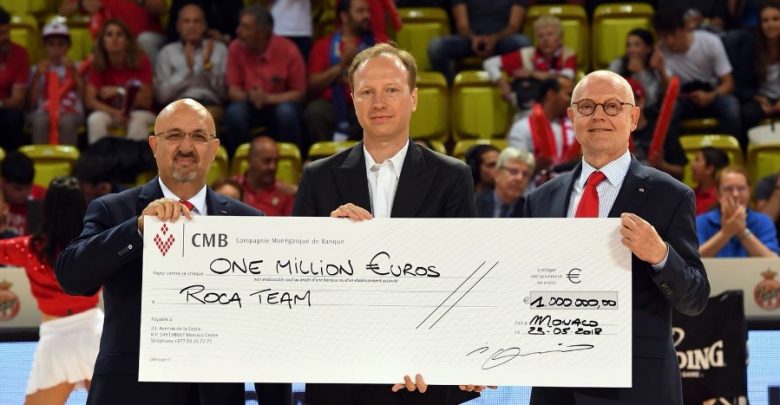 Ассоциация “AS Monaco Basketball Partners” поддержала Roca Team