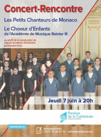 Концерт "Хора мальчиков Монако" и детского хора Академии Ренье III