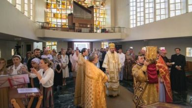 Епископ Нестор провёл службу в Монако