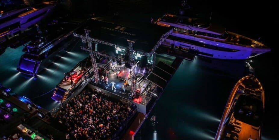 Концерт Tribute Rock & British в порту Монако