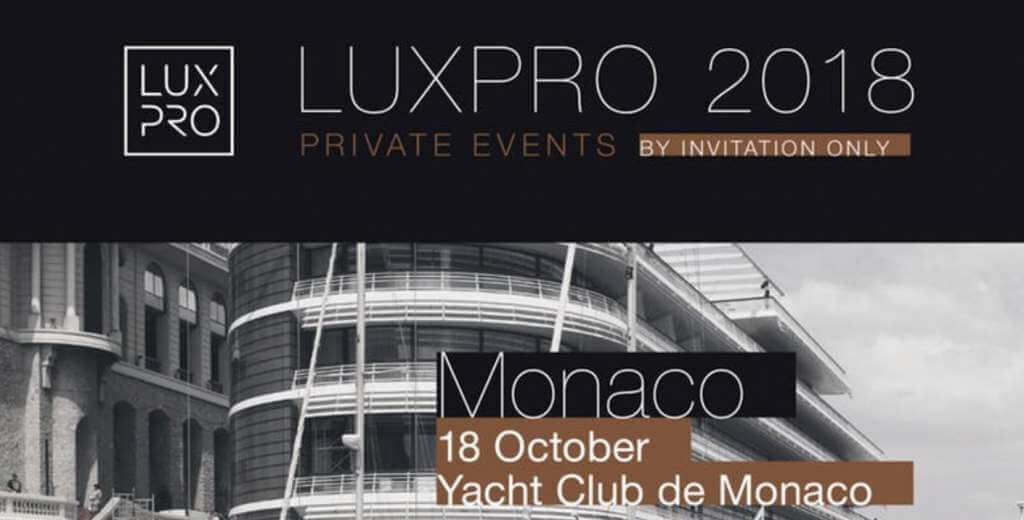 Конференция LUXPRO Monaco