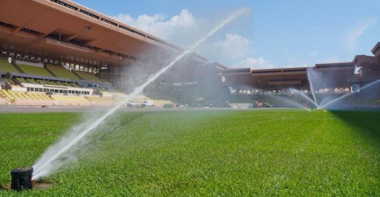 MC State News: работы по обновлению травяного покрова стадиона Луи II завершены