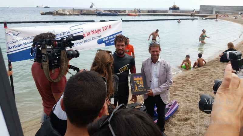 Невероятное эко-приключение Реми Камю завершилось на пляже Ларвотто