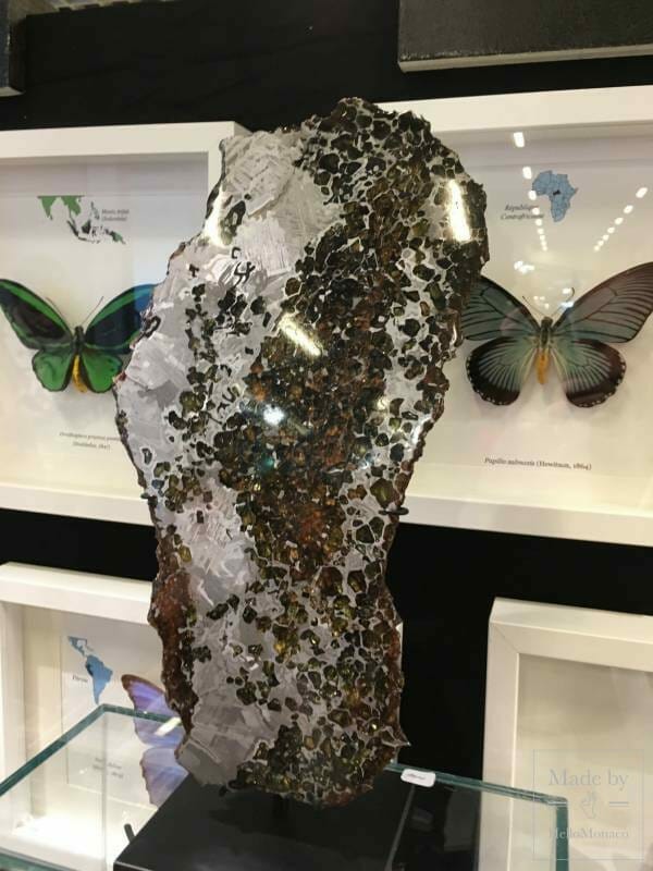 Выставка минералов в Mонако: драгоценные камни и метеориты