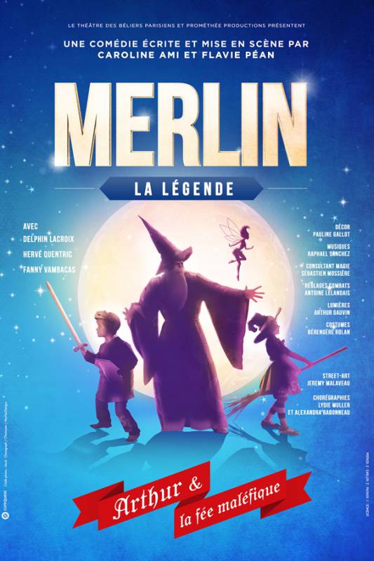 Детский спектакль "Merlin, la Legende"