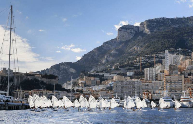 Регата Monaco Optimist Team Race