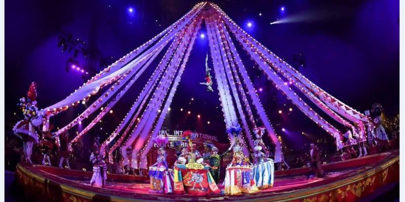 Запуск 43-го Международного циркового фестиваля Монте-Карло