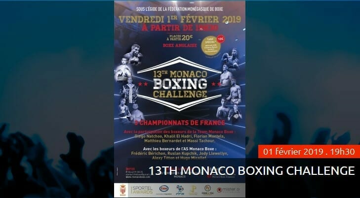 13-й Турнир по боксу Monaco Boxing Challenge