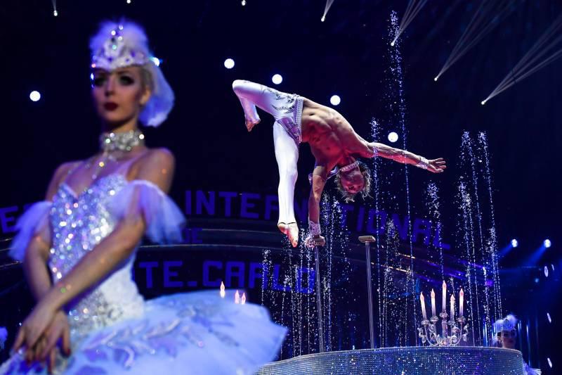 Запуск 43-го Международного циркового фестиваля Монте-Карло