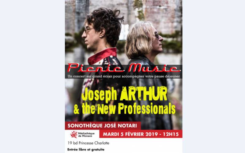 Picnic Music: концерт Joseph Arthur & the New Professionals