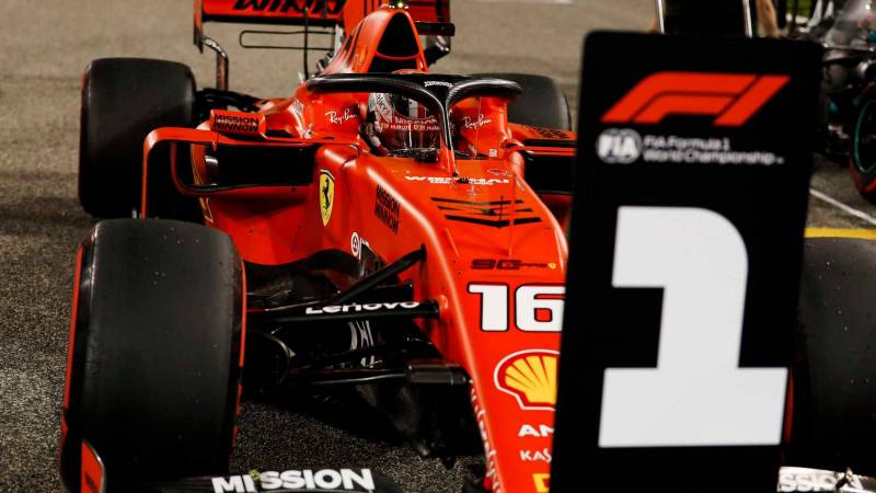 Шарль Леклер третий на Гран-при Формулы 1 в Бахрейне