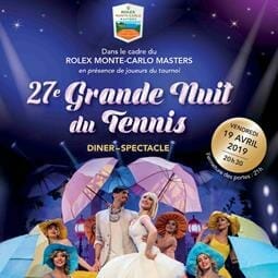 Гала- вечер турнира Rolex Monte-Carlo Masters - Grand Tennis Night