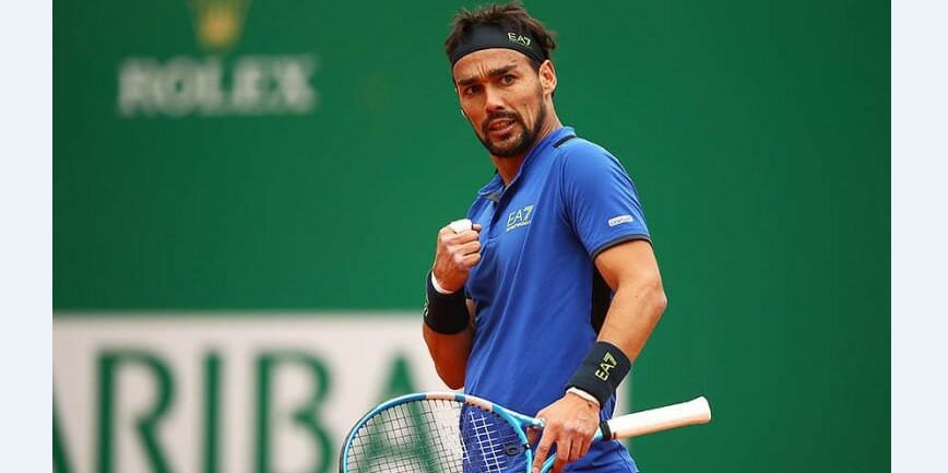 Первая победа итальянца Фабио Фоньини в Rolex Monte-Carlo Masters 1000