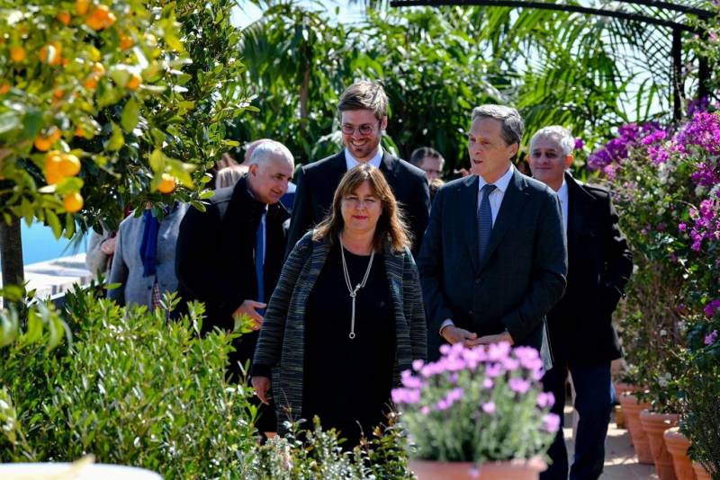Торжественное открытие сада "Балкон на Средиземноморье”